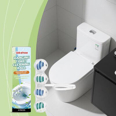 JAKEHOE Hanging Toilet Cleaning Ball - Removes Stains, Elimi