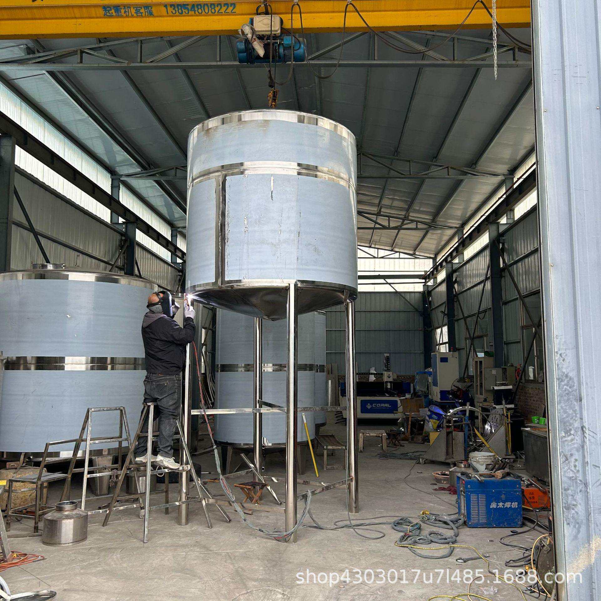 不锈钢高位罐304材质储水罐生活用水储存罐立式储蓄罐