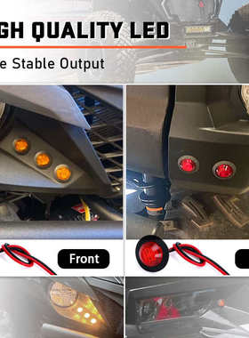 品 通用 ATV/UTV 转向信号套件喇叭闪光继电器套件