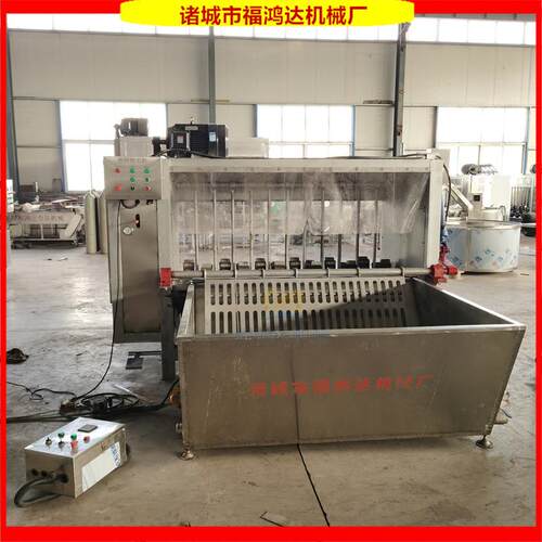 可设加热时间的猪浸烫池打毛机成套设备生猪液压式脱毛刨毛机