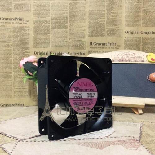 4715PS-22T-B30 220V 14/13W 120*120*38MM 原装美蓓亚NMB风机