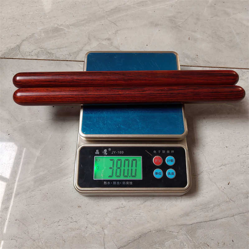 小叶紫檀鼓棒大鼓槌堂鼓棒升级款圆头大号成人鼓棒紫光檀黑檀鼓棒