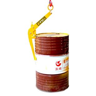 桶DM50B叉车吊装 塑料圆桶吊具简易NVV吊0桶器油钢钳板子吊车油桶