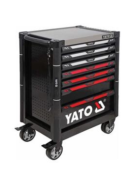 易尔拓原装7抽屉工具车车间汽修维修收纳工具车YT-09032