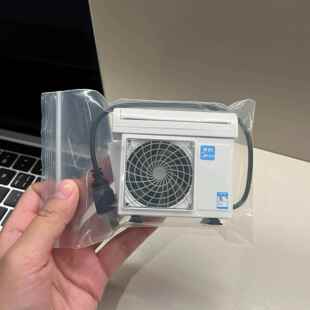 空调外机创意桌面摆件迷你娃娃屋微缩模型外机装饰家具摆件玩具
