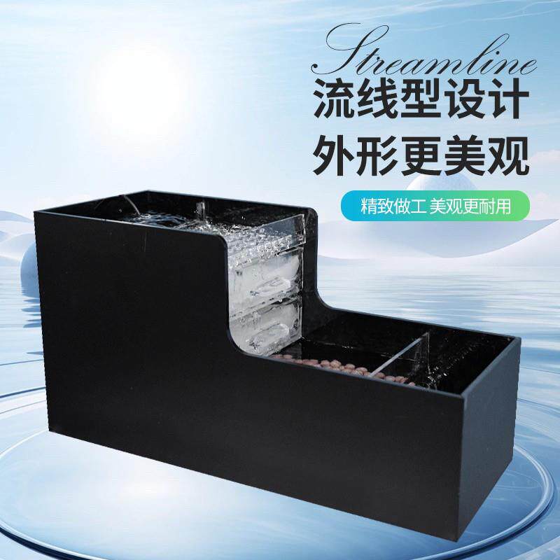 鱼缸上置滴流过滤器三合一水族箱循环净水设备
