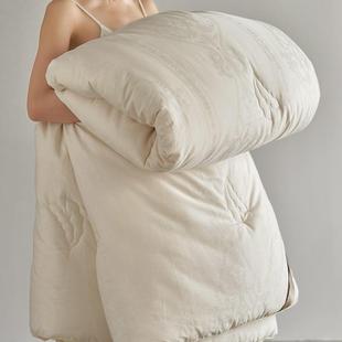 高端A类55%李官齐大豆纤维被冬被60支全棉春秋被加厚保暖子母被