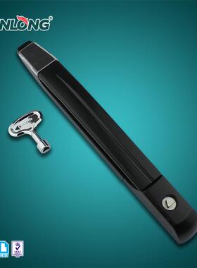 尚坤SK1-LGS001X控制箱户外机柜天地锁 光伏储能柜黑色多点连杆锁