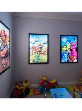 铝挂合金磁吸灯箱高品质led墙磁吸灯箱l告edJL-D-A超薄广箱灯