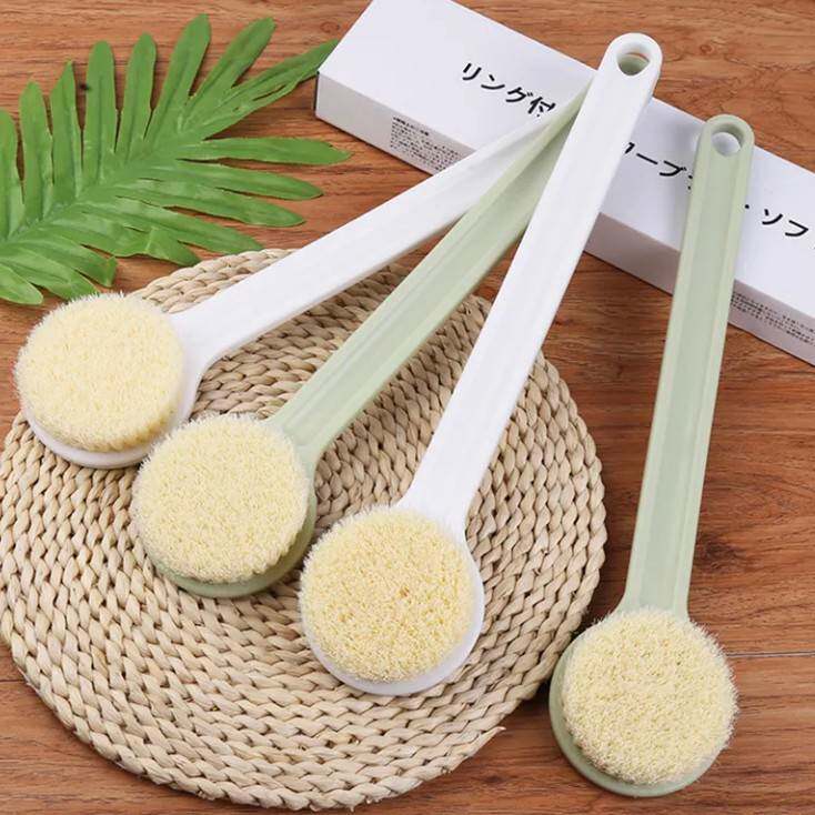 搓澡神器洗澡刷子后背带浴花球刷长柄搓泥软毛沐浴刷搓背搓澡巾