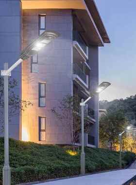 太阳灯能一体化雷达感应路道路tyn-ld高杆灯新灯农村防家用水LED
