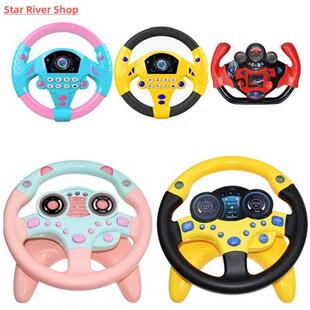 Wheel Baby Eletric Steering Light Sound with Simulation Toy