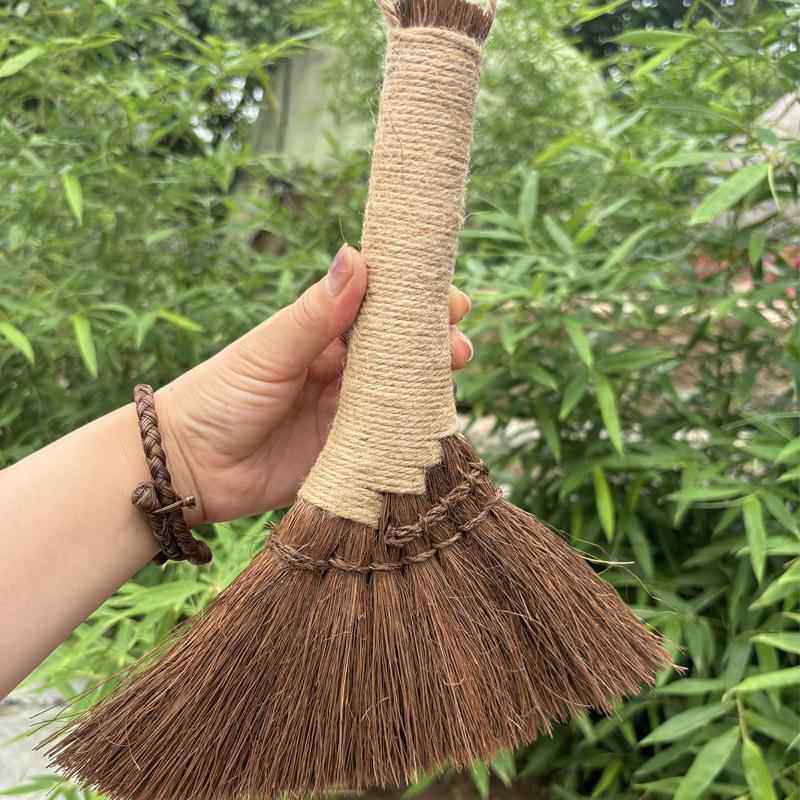 老式山棕扫床刷子手工扫炕笤帚床上刷子软毛家用床上卧室清洁笤梳