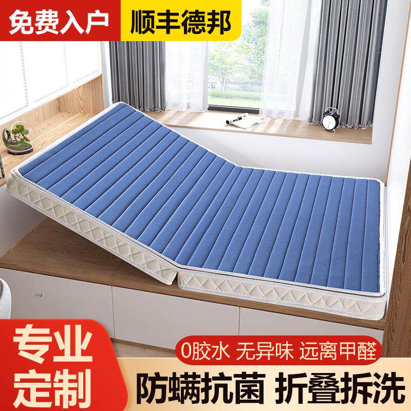 榻榻米床垫定制硬垫子家用天然黄麻椰棕垫儿童订做尺寸可折叠拆洗