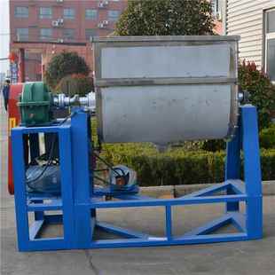 卧式 外墙真石漆混合搅拌机 真石漆搅拌机不锈钢涂料搅拌机翻转式