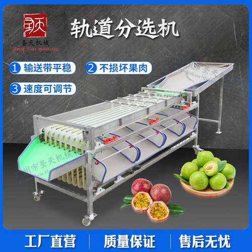 圣天百香果砂糖橘分选机水果分级红枣大小分级农产品机械设备
