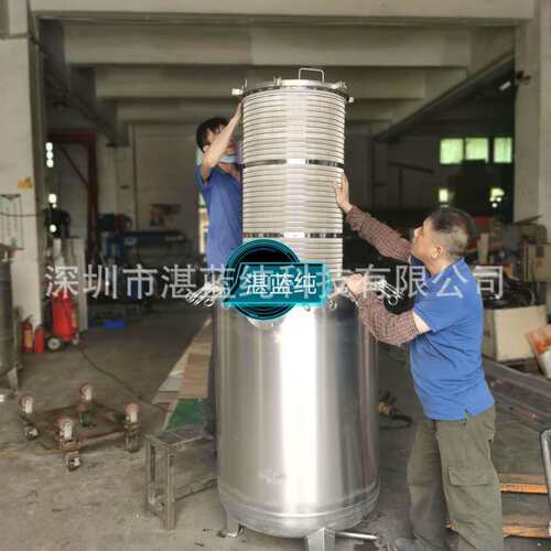 不锈钢蓝式过滤器厂家反冲洗蓝式过滤器污水化工液体蓝式过滤器