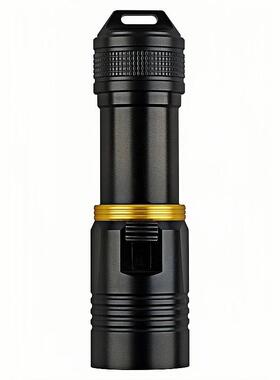 潛水手電筒P70白光潜水灯赶黄光明照夜潜手電筒海DV-F7打捞水下照