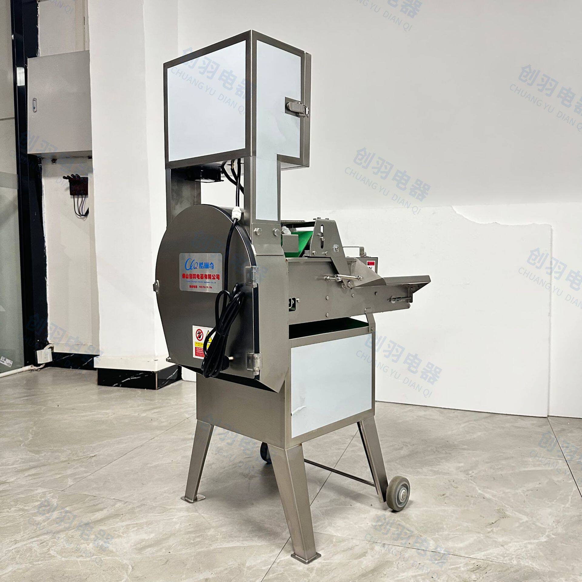 肥香扣肉切片机厚薄可调切薄片机蜜汁熟食牛肠猪肚切条机切丝机