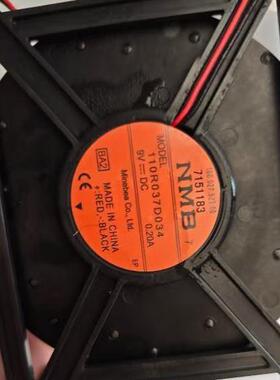 NMB MODEL 110R037D034 9V 0.2A冰箱冰柜风扇风机静音散热风扇