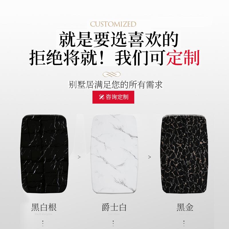 后现代轻奢斗柜简约不锈钢镀金大理石三四五斗柜收纳储物床头边柜