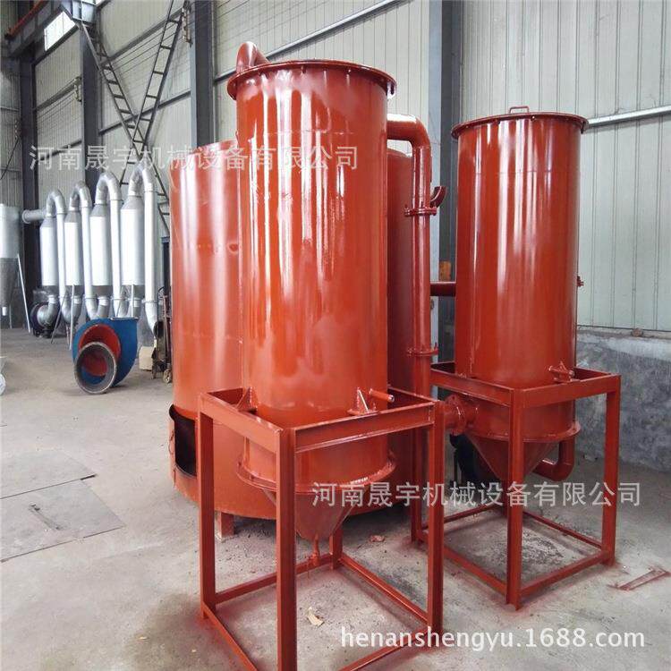 自燃式活性炭碳化炉 气流式无烟炭化炉 滚筒机制木炭炭化炉