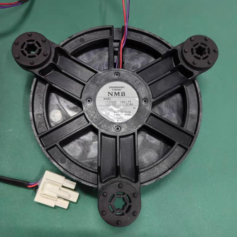 通用冰箱配件 双滚珠静音风扇NMB 12532GE-12K-YT 12V 0.16A