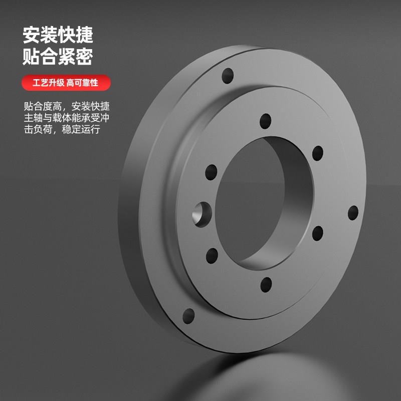 车床凸缘三爪夹头连接盘过度盘A型连接盘根C6140C6150机床夹头