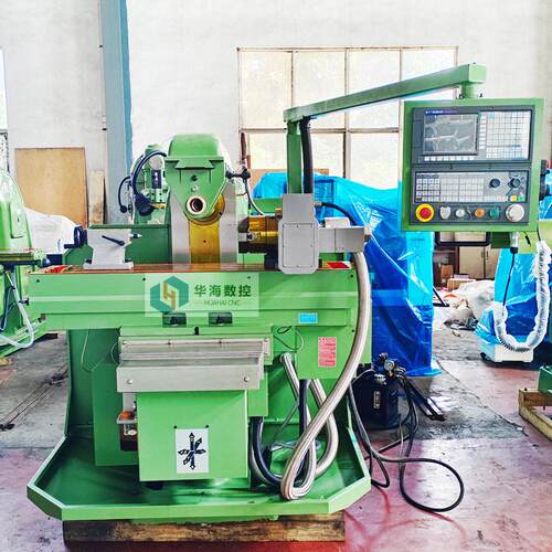 数控铣床厂家型号XK6132卧式铣床加四轴设置自动分度