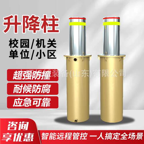 全自动升降柱智能遥控升降柱SJZ-168全自动升降柱