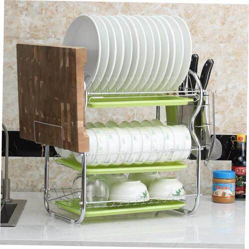 dish drying rack storage kitchen cup holder organizer洗碗架