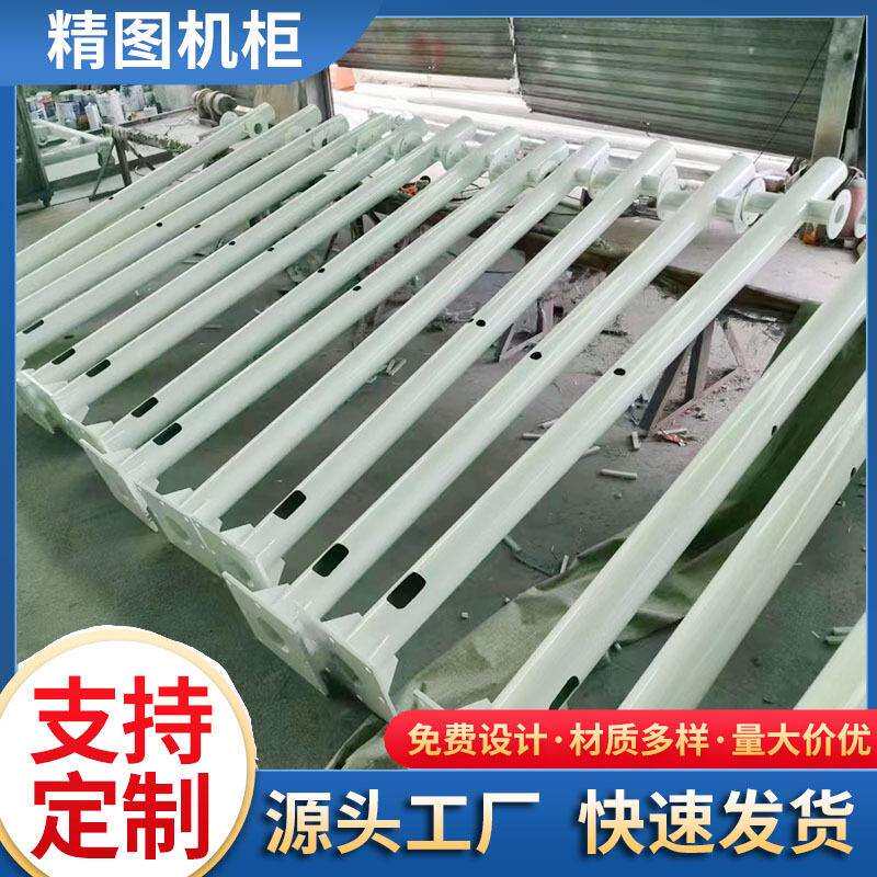 立杆生产厂家监控立杆龙门架立杆卡口3米4米5米6米白色黑色加厚