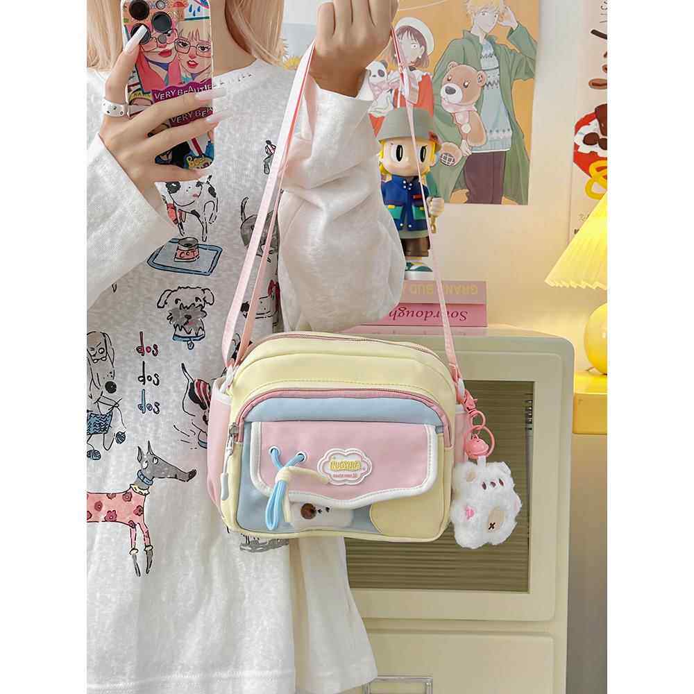 儿童斜挎包女童女孩外出小包包可爱时尚2026新款12岁背包挎包童女