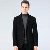 C男士 套修身 毛呢大衣短款 外装 韩中年休闲西加 双羊毛呢子版 62268