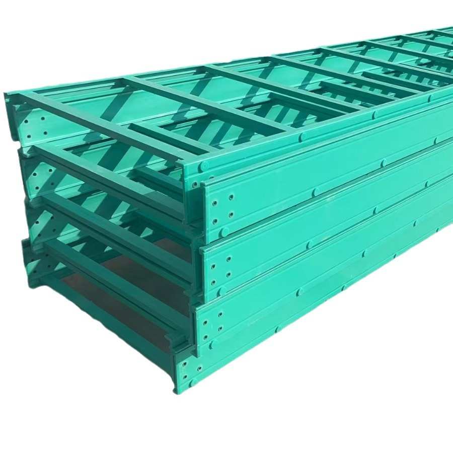 大跨距玻璃钢梯式桥架  玻璃钢梯式桥架 阻燃梯式桥架 河北鑫茂森