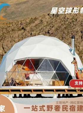 户外营地星空帐篷豪华酒店民宿球形帐篷网红泡泡屋星空房露营帐篷