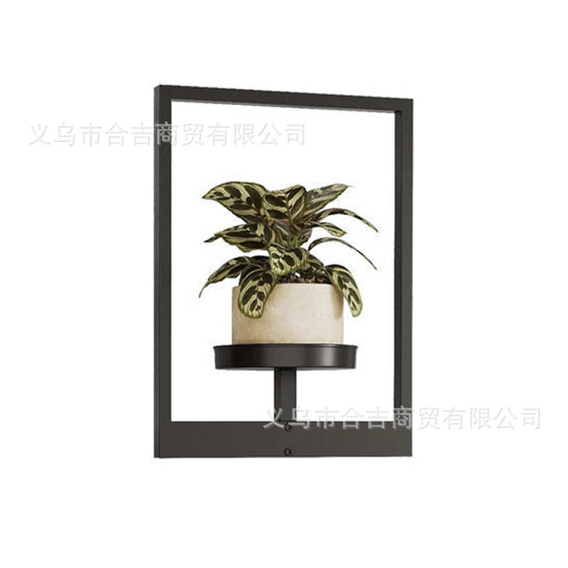 壁挂装饰墙壁花卉架摆件展示架架式植物置花架物室内花盆室外