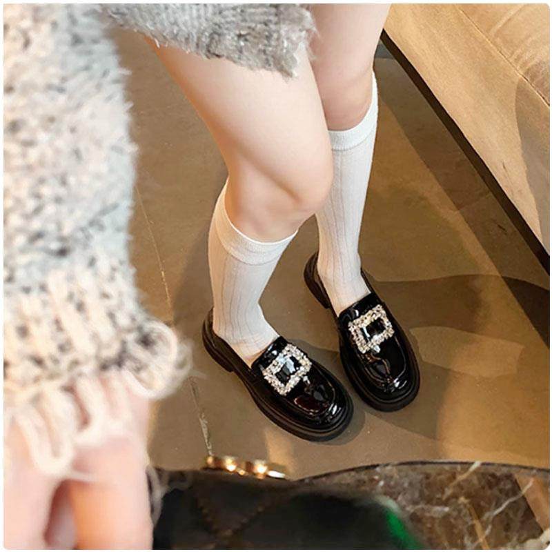 正品黑色4小鞋女202皮新款秋冬复古平底单鞋英脚伦乐福鞋制服软底,女鞋,深口单鞋,淘宝优惠券,粉丝福利购,淘宝优惠卷