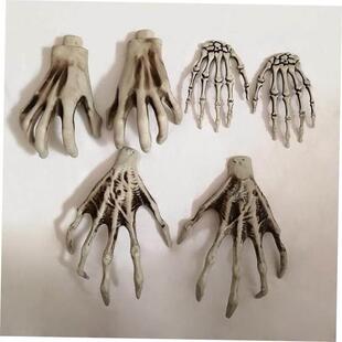 万圣节Halloween horror prop ghost hand skeleton hand claw