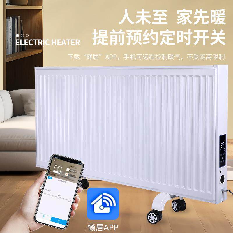 板式注水电暖器免加水电暖气片水电一体机水循环电暖器加水暖气片
