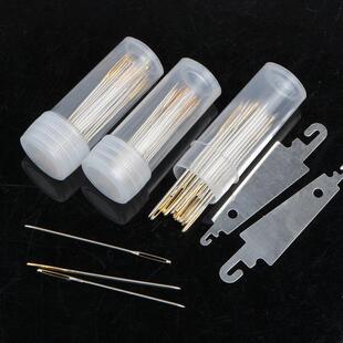 30pcs Cross Stitch Needles Gold Tail Needle Blunt Embroidery