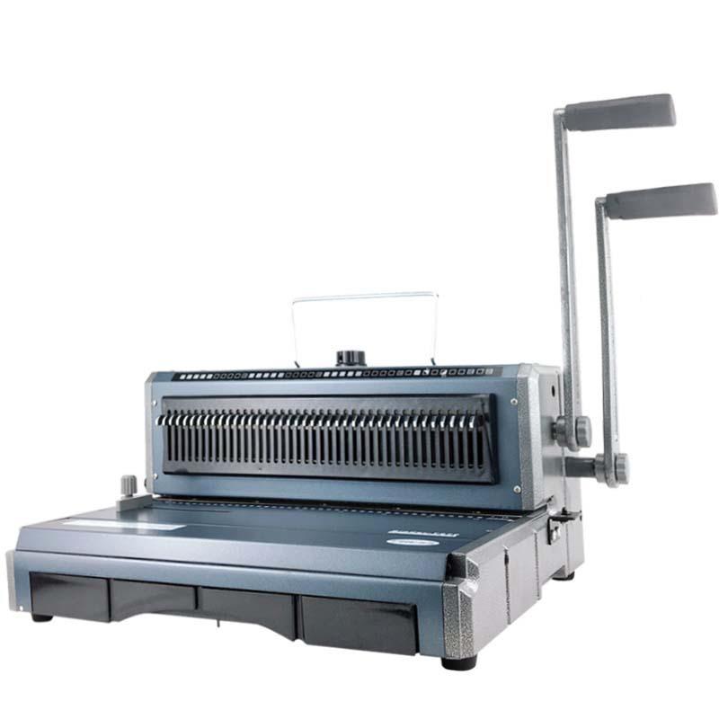 T90型铁圈装订机重厂家 挂历台订历装T970机双线圈装订7机 单次打