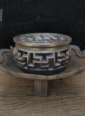 采购产品铸铁十字栅栏，长寿字盖炉，制茶套，热水，烧烤取暖炉，