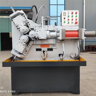 滚丝机三轴液压网纹直纹全自动数控两轴滚牙机空心管滚花机