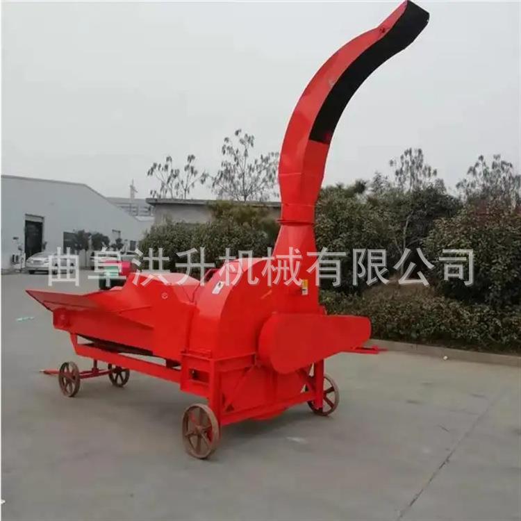 青储畜牧养殖铡草机 移动式高产揉丝机 自动进料便携粉碎机