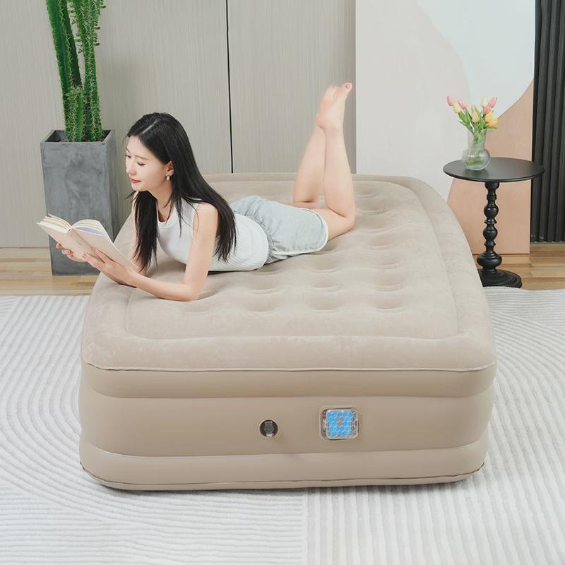 源头厂家直销户外露营家用帐篷用加高AI智能语音全自动充气床床垫