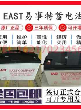 EAST易事特UPS蓄电池NP38-12V7a17a24a40a65a100ah150a200a120ah