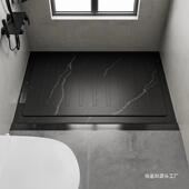 淋浴地房基石下沉式 浴室加厚15m防滑间石板淋浴卫生间 板石无品牌