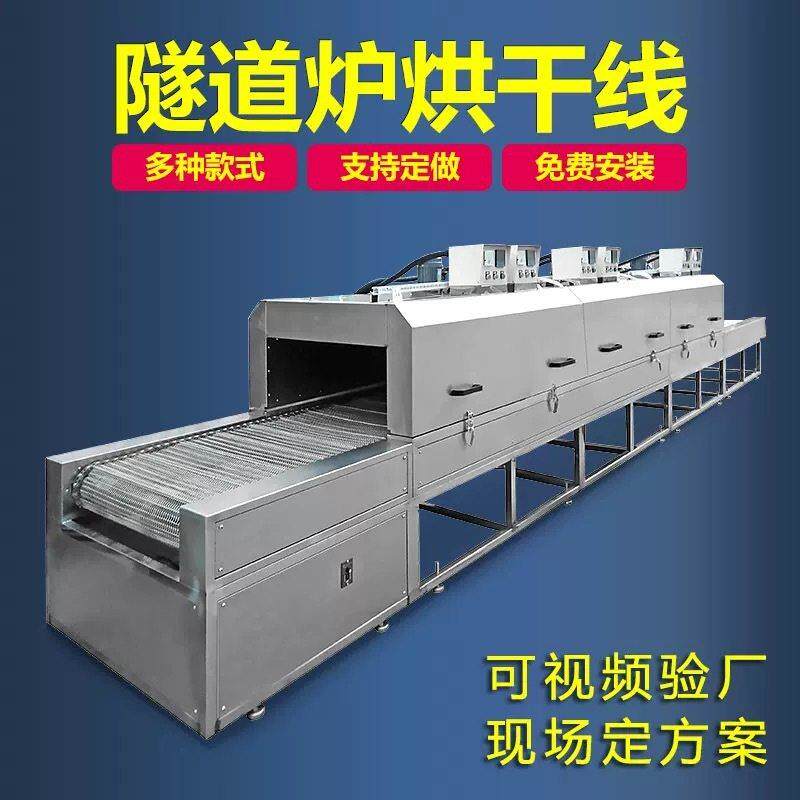 温隧道炉烘干线五金塑胶固化隧道式烘干炉工业流水线隧道烤炉
