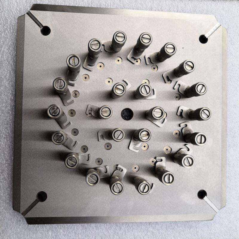 四角加压插芯研磨盘LC/PC-24厂家直销光纤研磨夹具跳线有线光